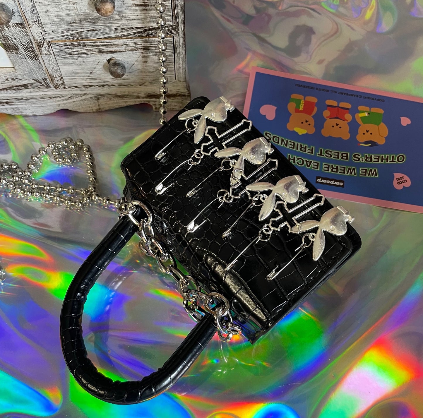 Y2K Diablo Locomotive Lolita Handbag