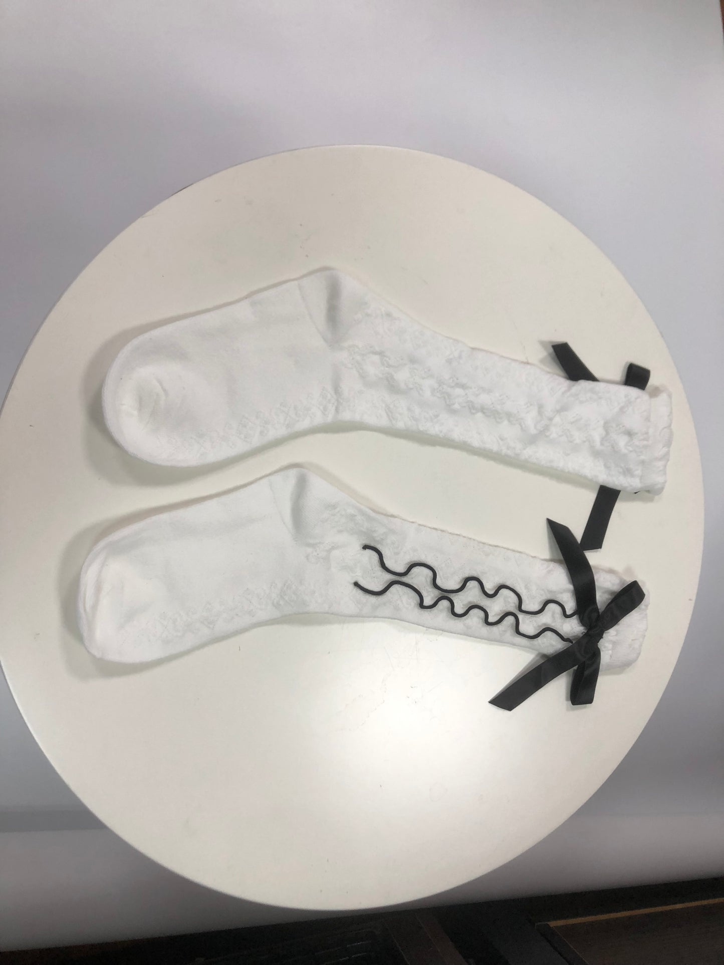 Stockings For Girls Pattern Lolita Comfortable Cotton Socks