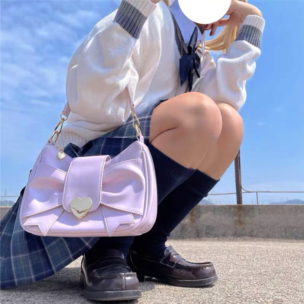 Bow Knot Shoulder Bag By Seraphim