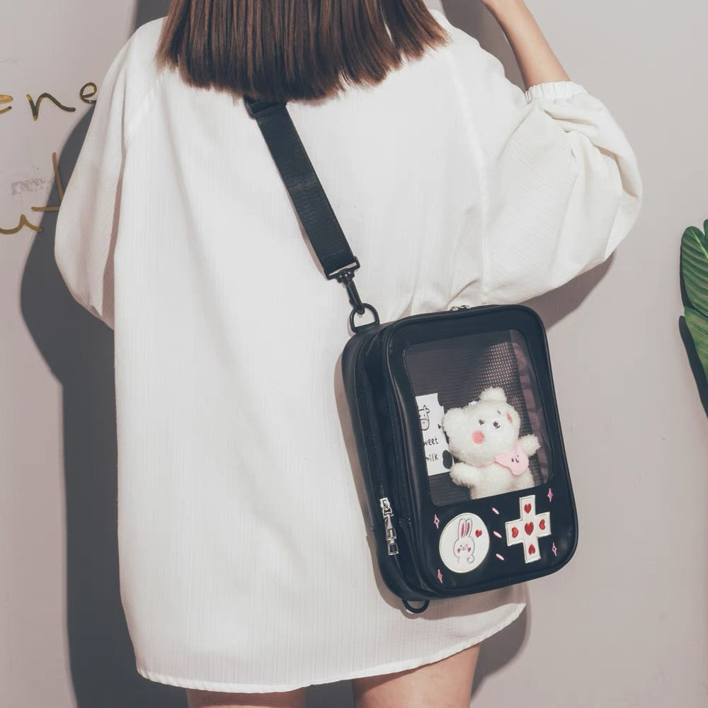 Transparent Cute Cartoon Lolita Backpack