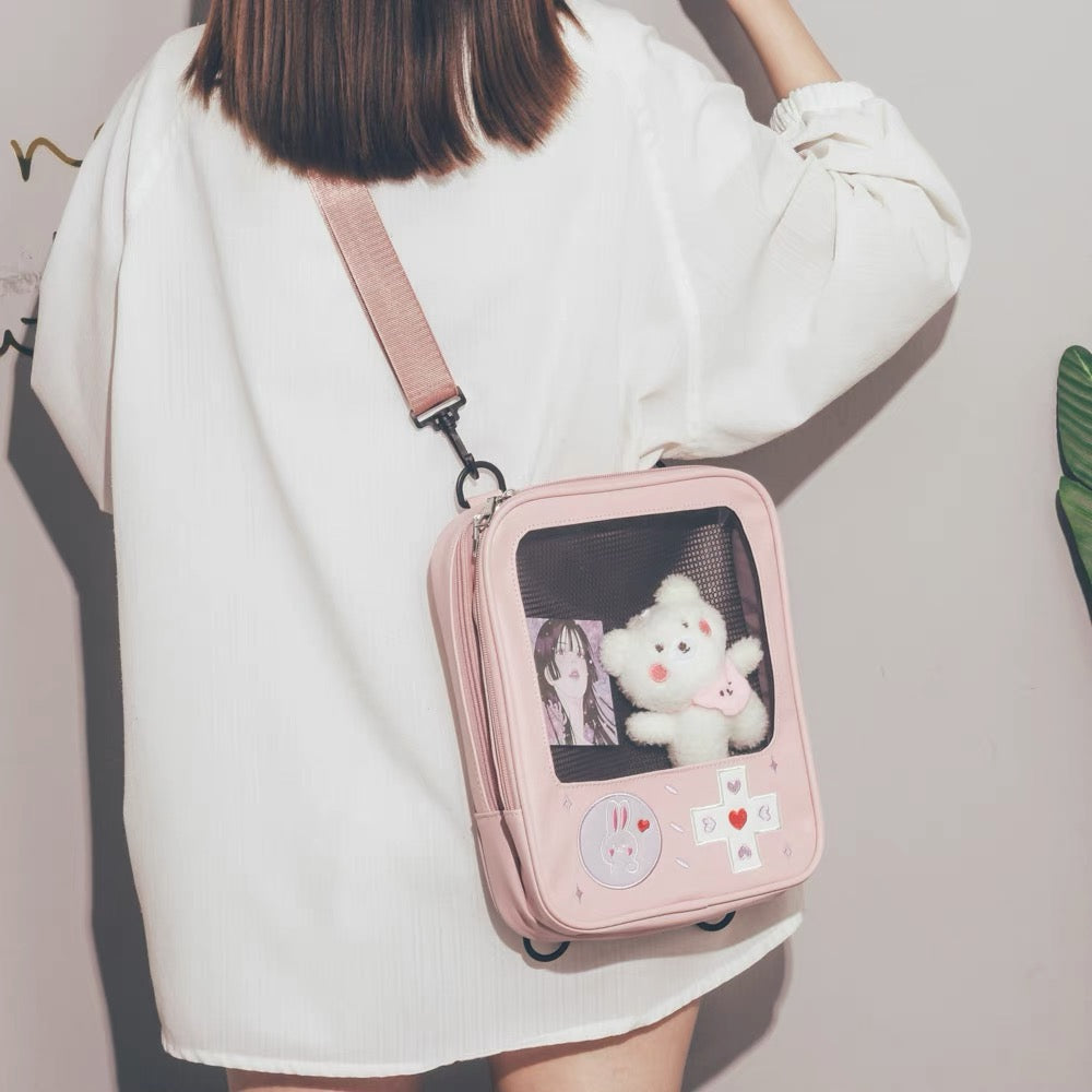 Transparent Cute Cartoon Lolita Backpack