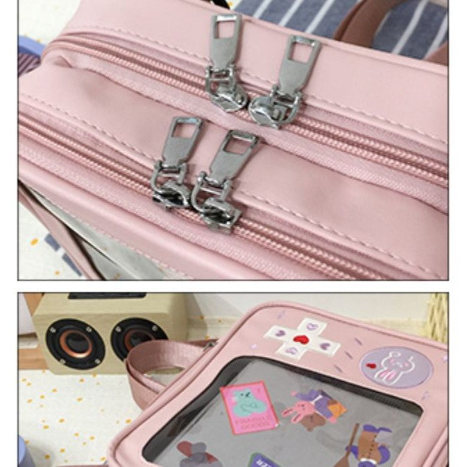 Transparent Cute Cartoon Lolita Backpack