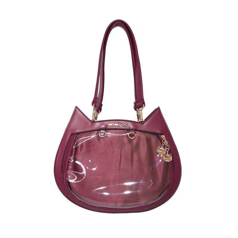 Transparent Cat Shape Display Should Bag
