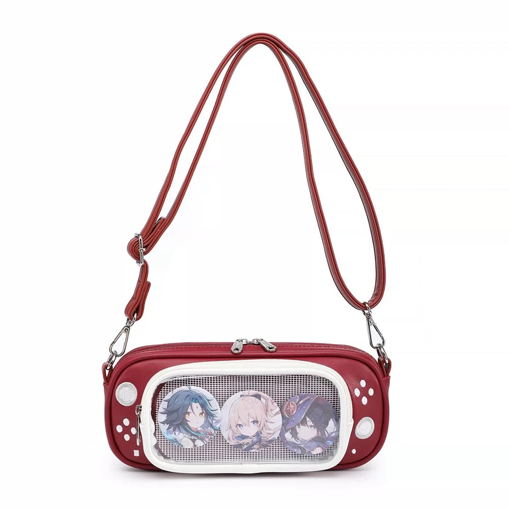 Transparent Game Badge Card Show Bag