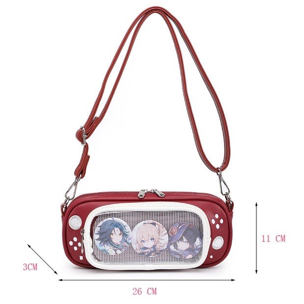 Transparent Game Badge Card Show Bag