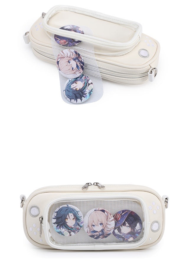 Transparent Game Badge Card Show Bag