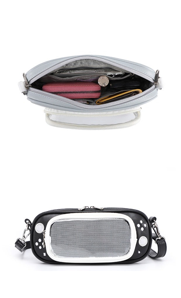 Transparent Game Badge Card Show Bag