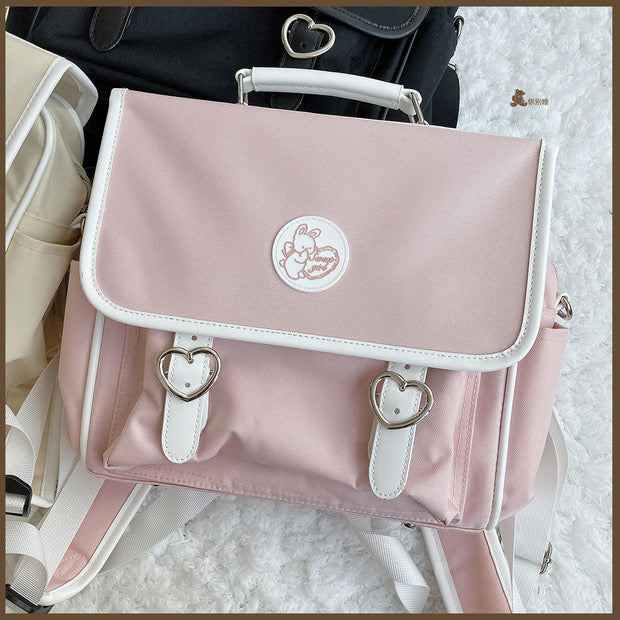 Kawaii Love Buckle Backpack