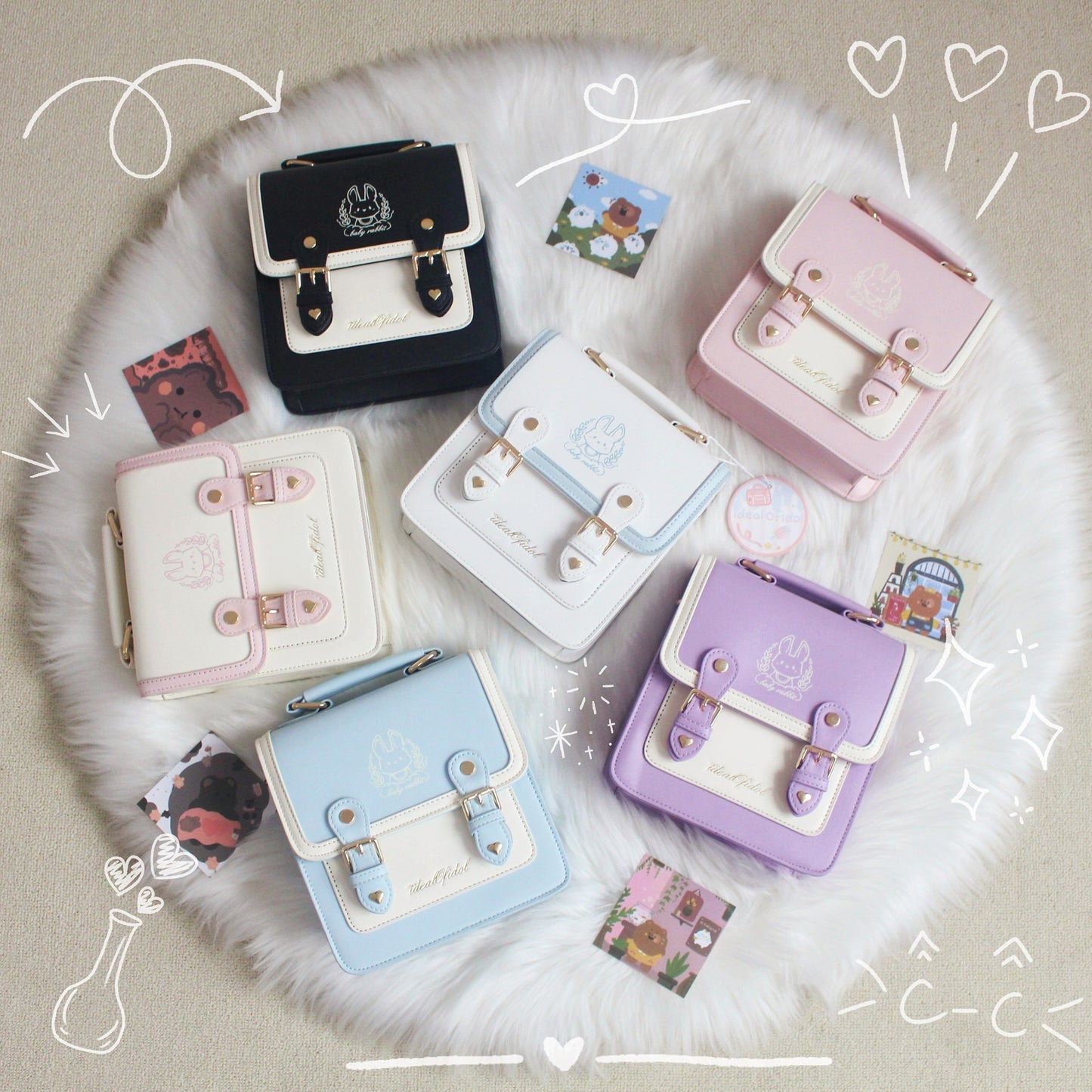 Vigorous Lolita Girl's Handbag/Cross-Body Bag