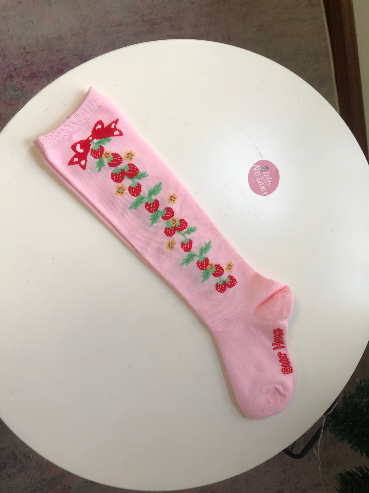 Sweet Strawberry Lolita Stockings
