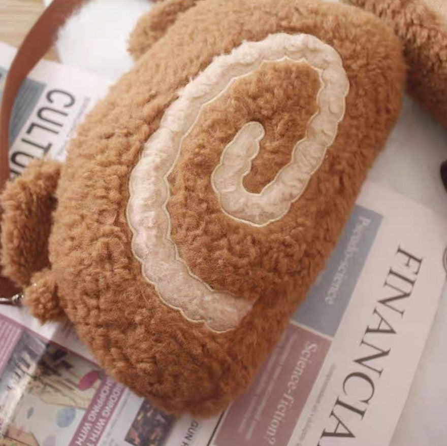Bear Roll Case Doll Bag