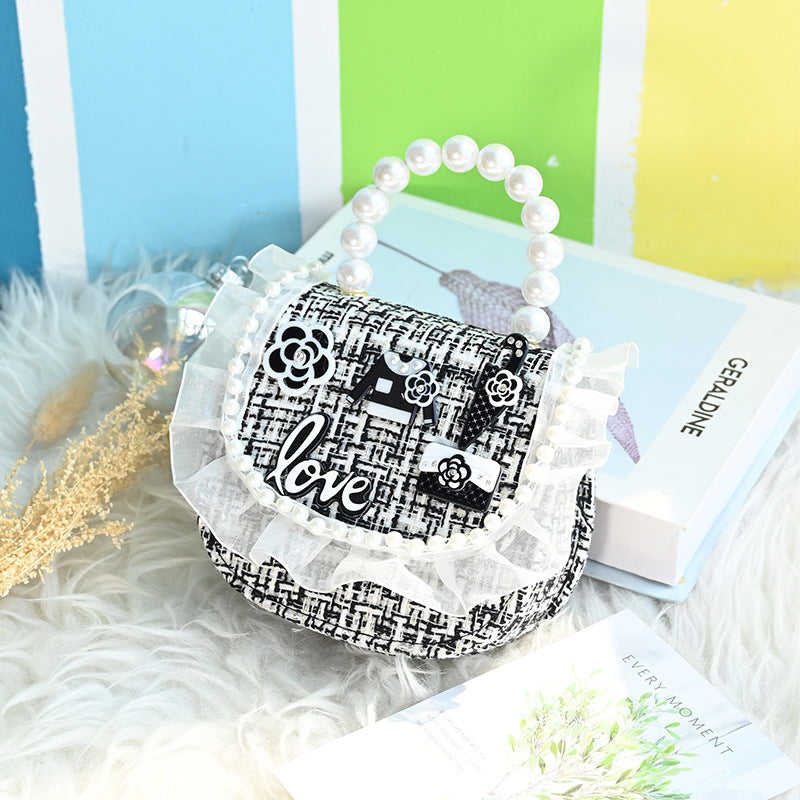 Cotton Hemp Senior Lolita Handbag