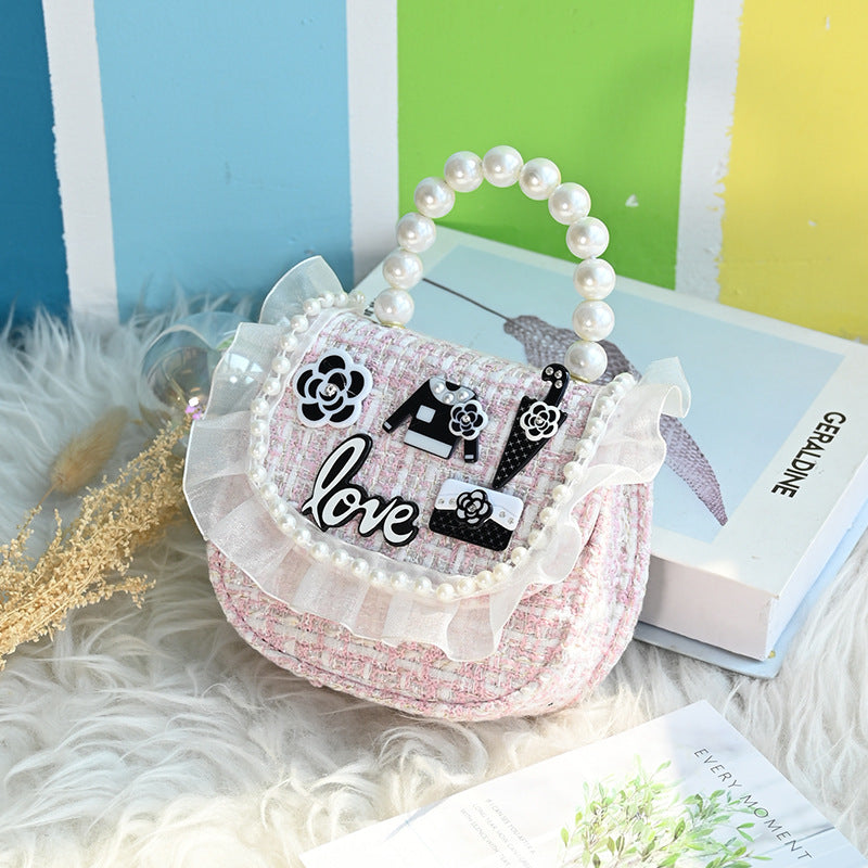 Cotton Hemp Senior Lolita Handbag