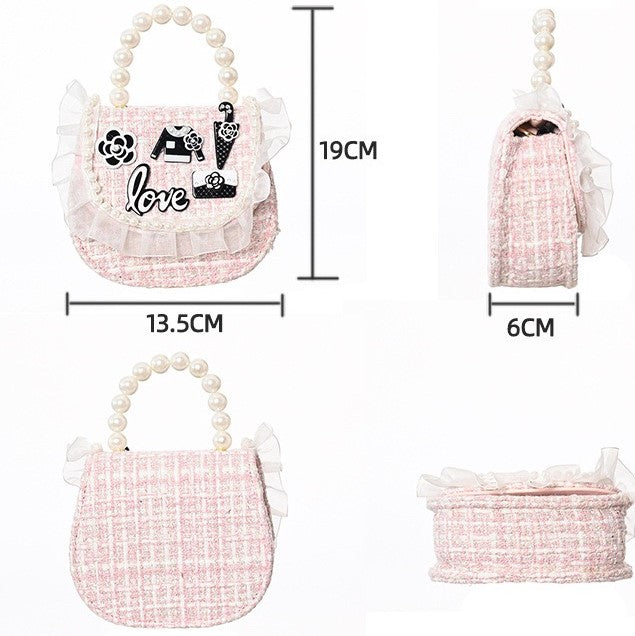 Cotton Hemp Senior Lolita Handbag