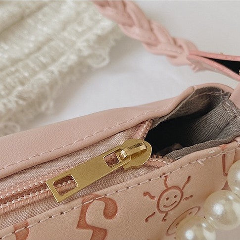Stamp Small Capacity Pearl Bag