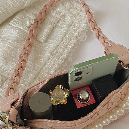 Stamp Small Capacity Pearl Bag