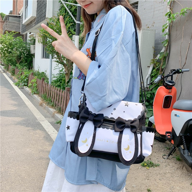 Oxford Rabbit Moon&Star Cross-body Bag