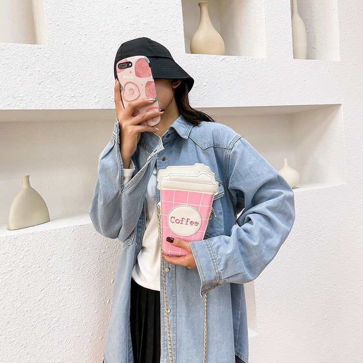 Coffee Lolita PU Bag