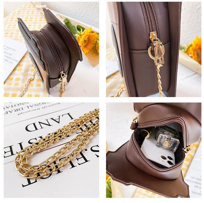 Coffee Lolita PU Bag
