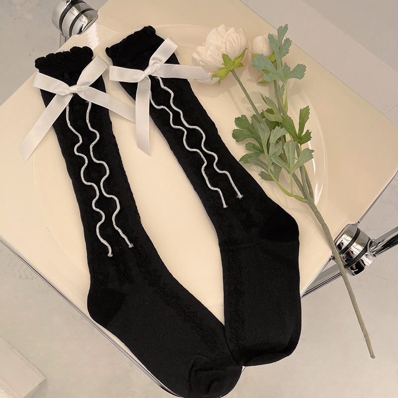 Stockings For Girls Pattern Lolita Comfortable Cotton Socks