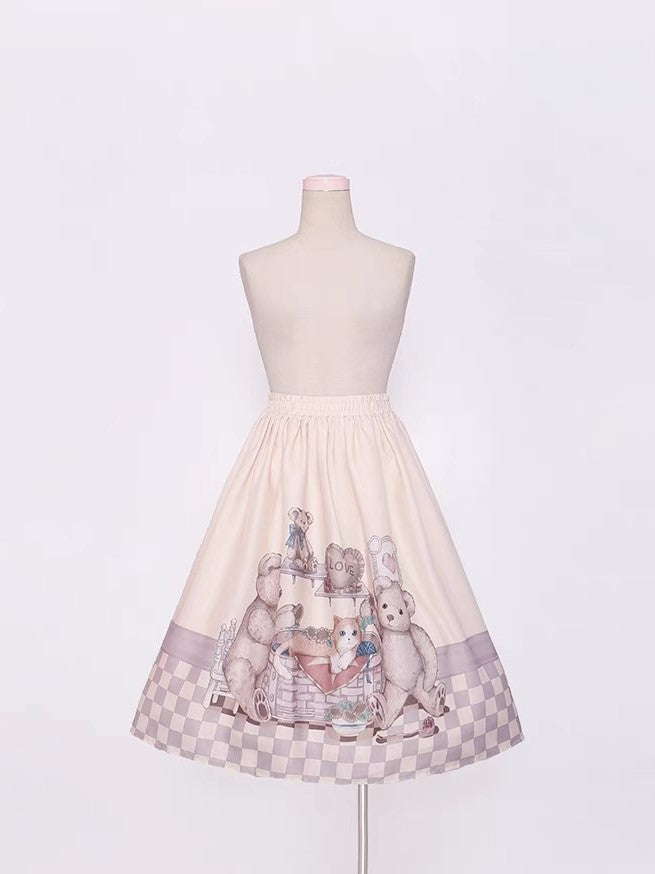 SK♥ Ready to Ship♥Teddy Bear ♥ Classic Lolita Dress SK