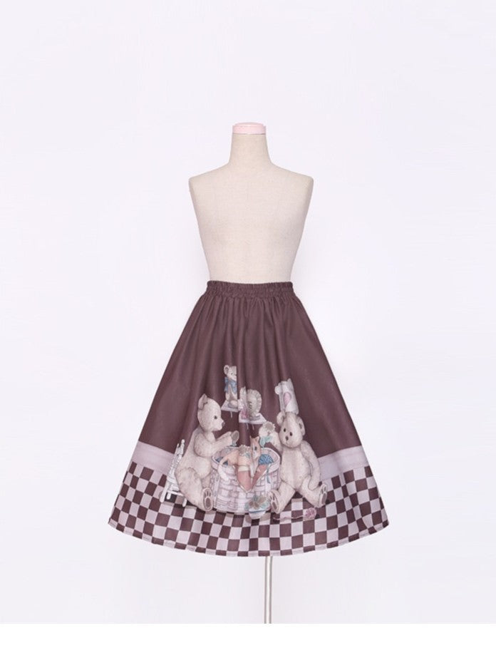 SK♥ Ready to Ship♥Teddy Bear ♥ Classic Lolita Dress SK