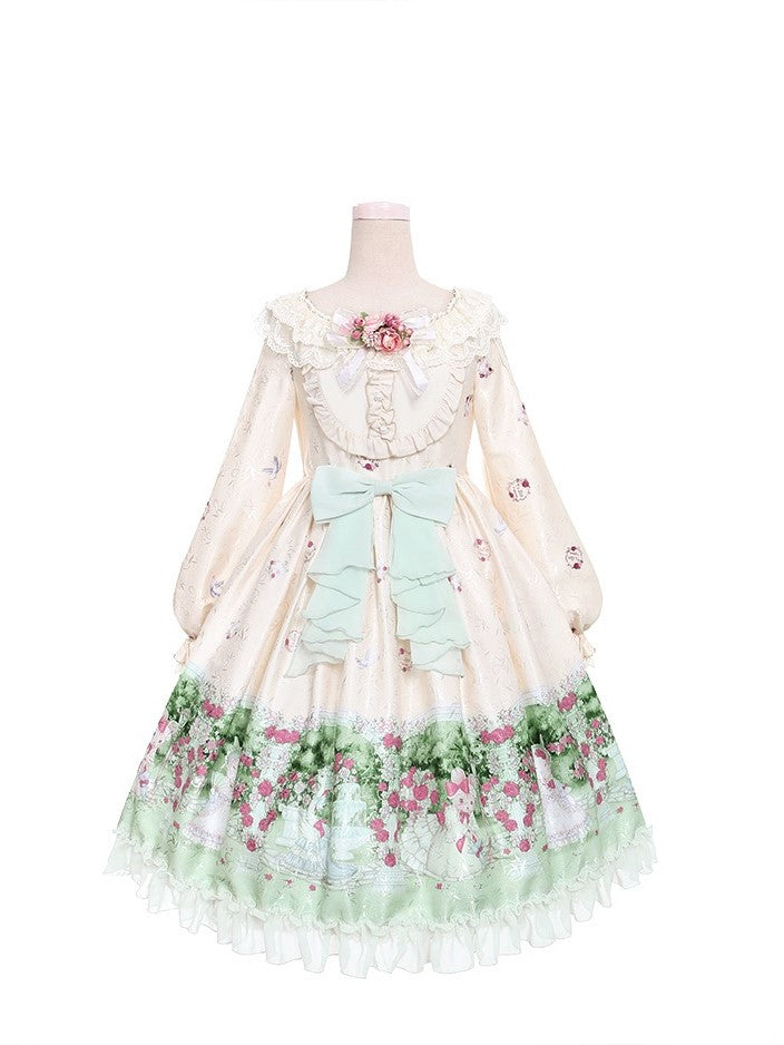 OP♥ Ready to Ship♥Fairytale Town♥ Sweet Lolita Dress OP