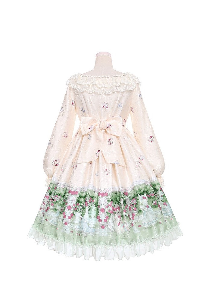 OP♥ Ready to Ship♥Fairytale Town♥ Sweet Lolita Dress OP