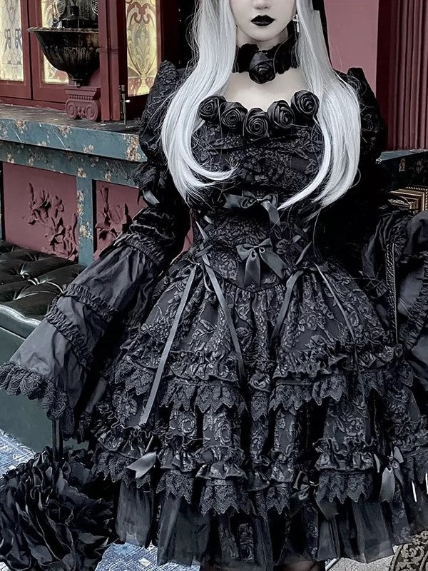 OP Dress♥Ready to Ship♥Twins♥Gothic Lolita Dress