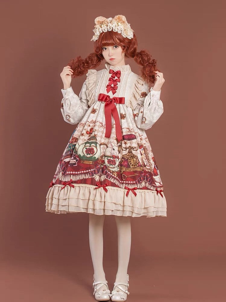 OP Dress♥Ready to Ship♥Crown Bear♥Sweet Lolita Dress