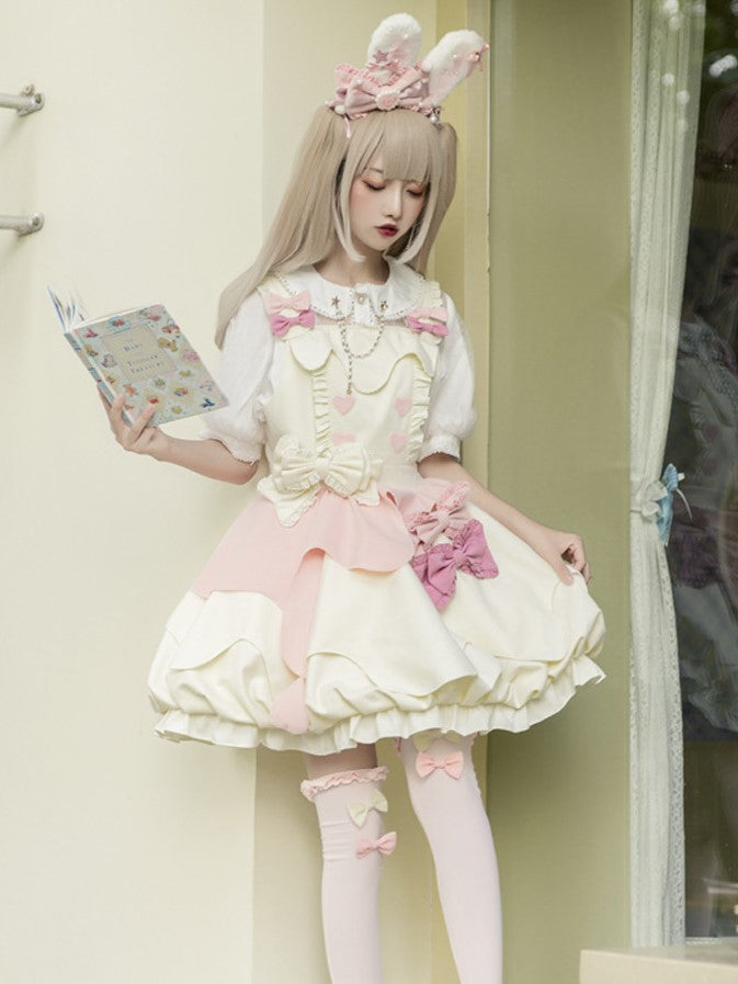 JSK Dress & Coat♥Ready to Ship♥Milky Puffs♥Kawaii Lolita Dress