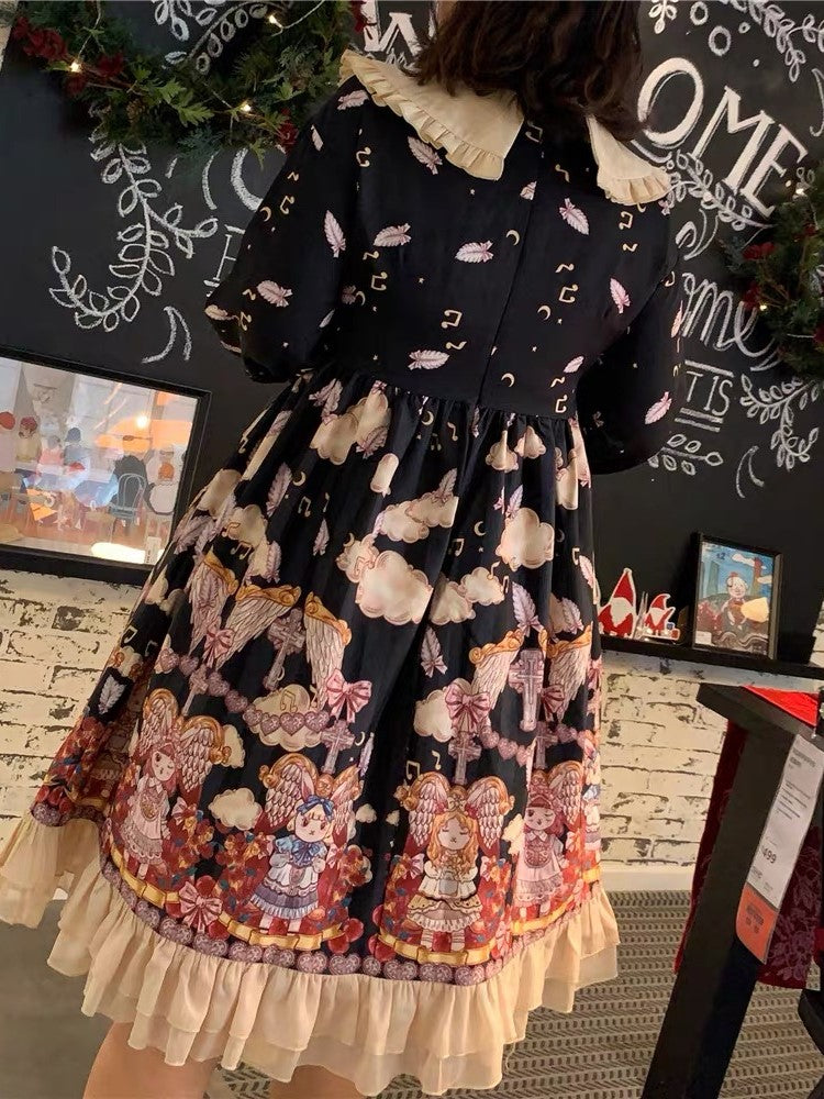 OP Dress♥Ready to Ship♥ Melody In Heaven ♥Sweet Lolita Long Sleeve Dress