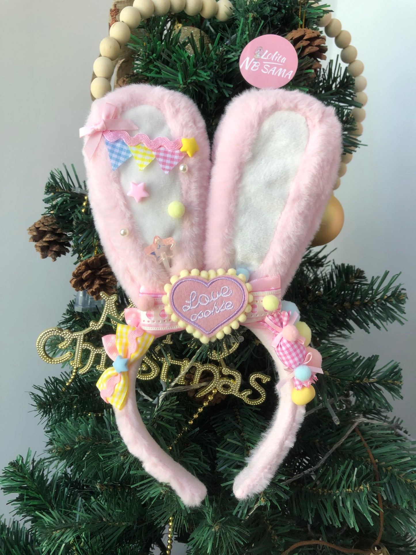 Handmade Sweet Bunny Ears KC