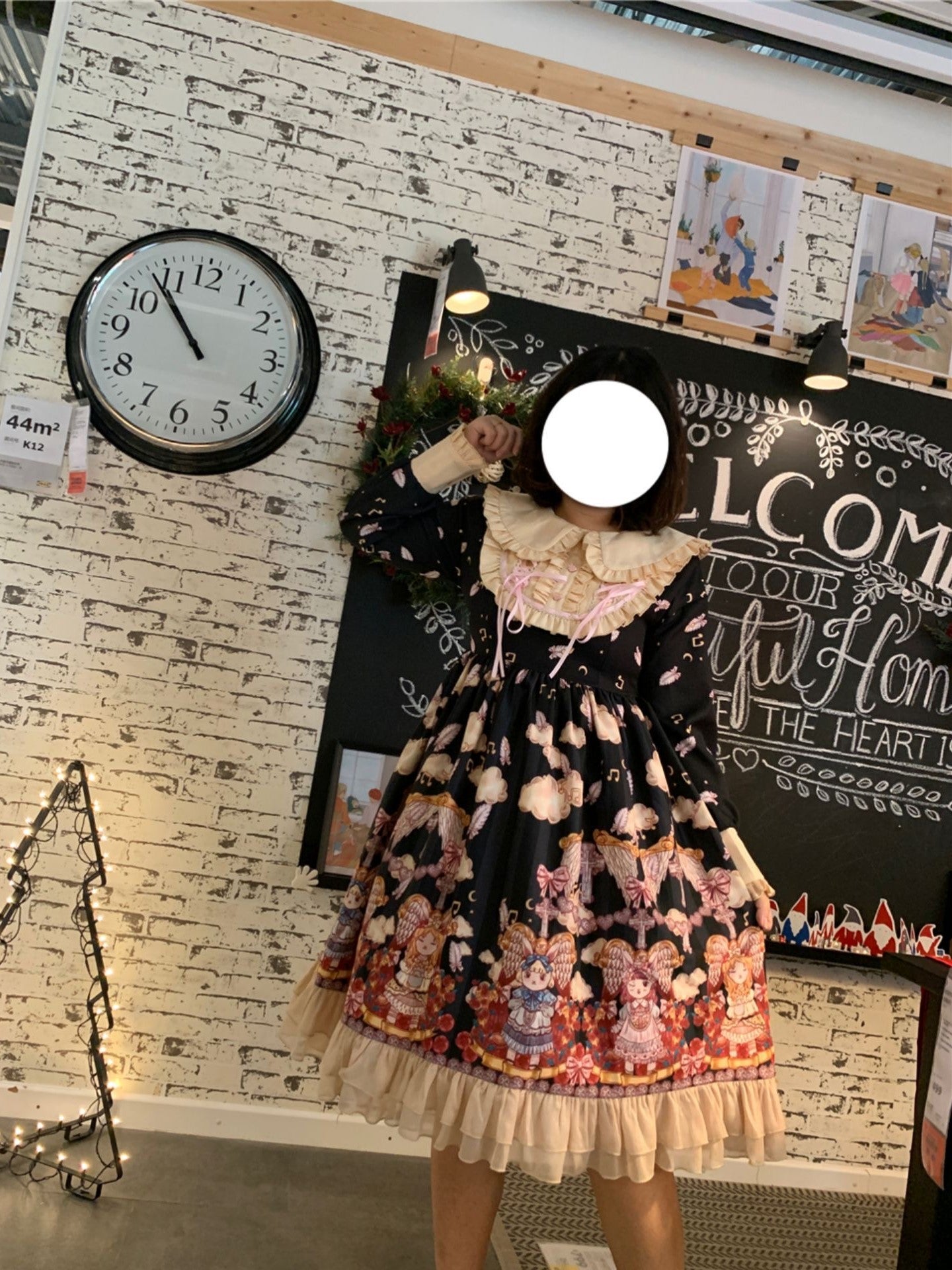 OP Dress♥Ready to Ship♥ Melody In Heaven ♥Sweet Lolita Long Sleeve Dress