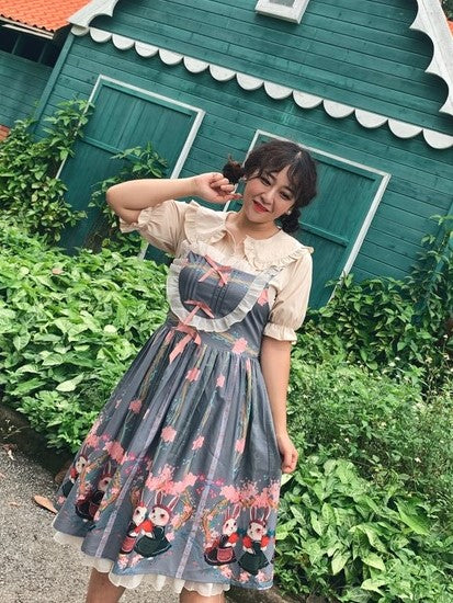 Agaric Hem Versatile Short-sleeved Blouse