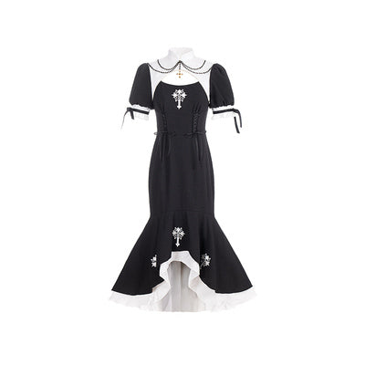 OP♥Ready to Ship♥Prayer of the Dead♥Gothic Lolita Dress