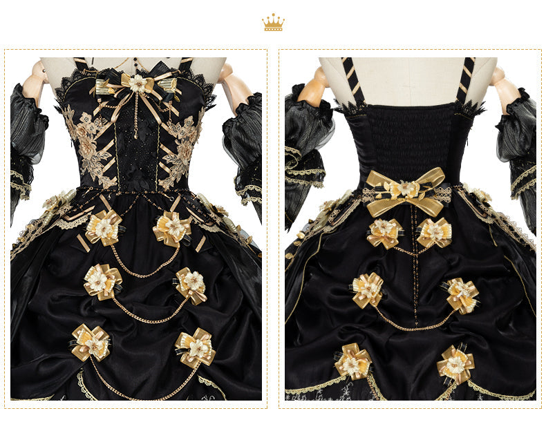 JSK♥Pre-order 4 weeks♥Golden Lily♥Sweet Lolita Dress
