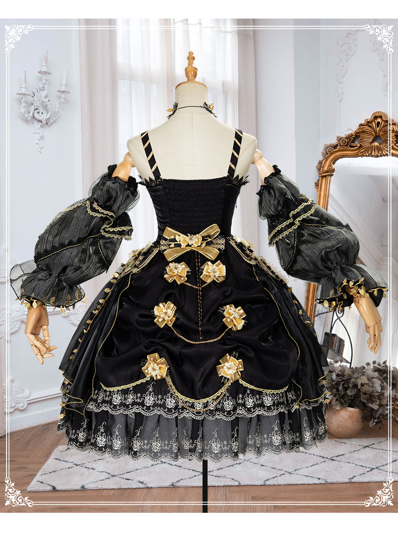 JSK♥Pre-order 4 weeks♥Golden Lily♥Sweet Lolita Dress