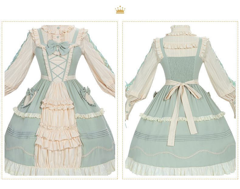 JSK♥Ready to Ship♥March Fusang♥Sweet Lolita Dress