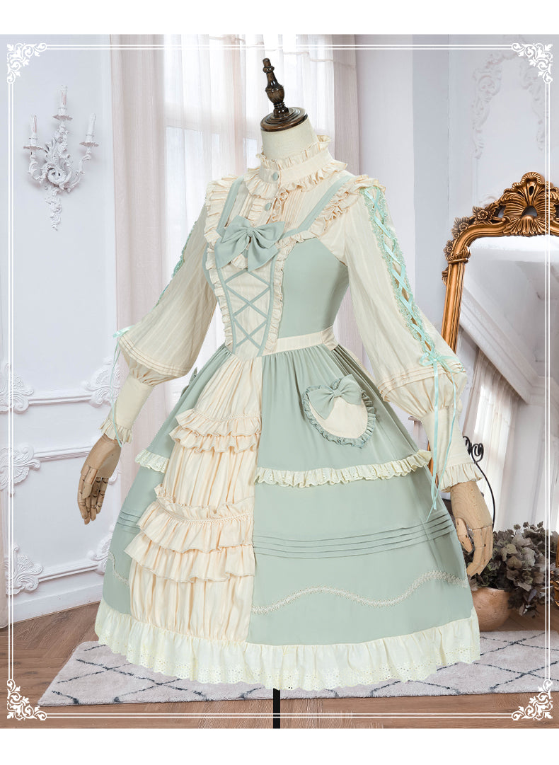 JSK♥Ready to Ship♥March Fusang♥Sweet Lolita Dress