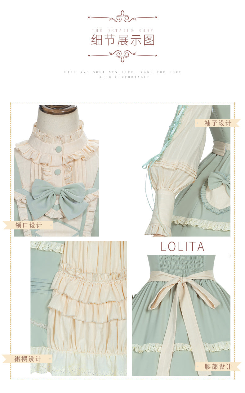 JSK♥Ready to Ship♥March Fusang♥Sweet Lolita Dress