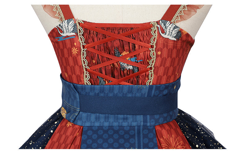 OP♥Pre-order 4 weeks♥Ukiyo Record♥Sweet Lolita Dress