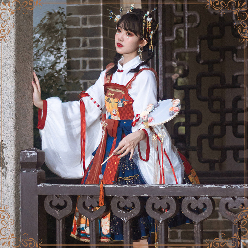 OP♥Pre-order 4 weeks♥Ukiyo Record♥Sweet Lolita Dress
