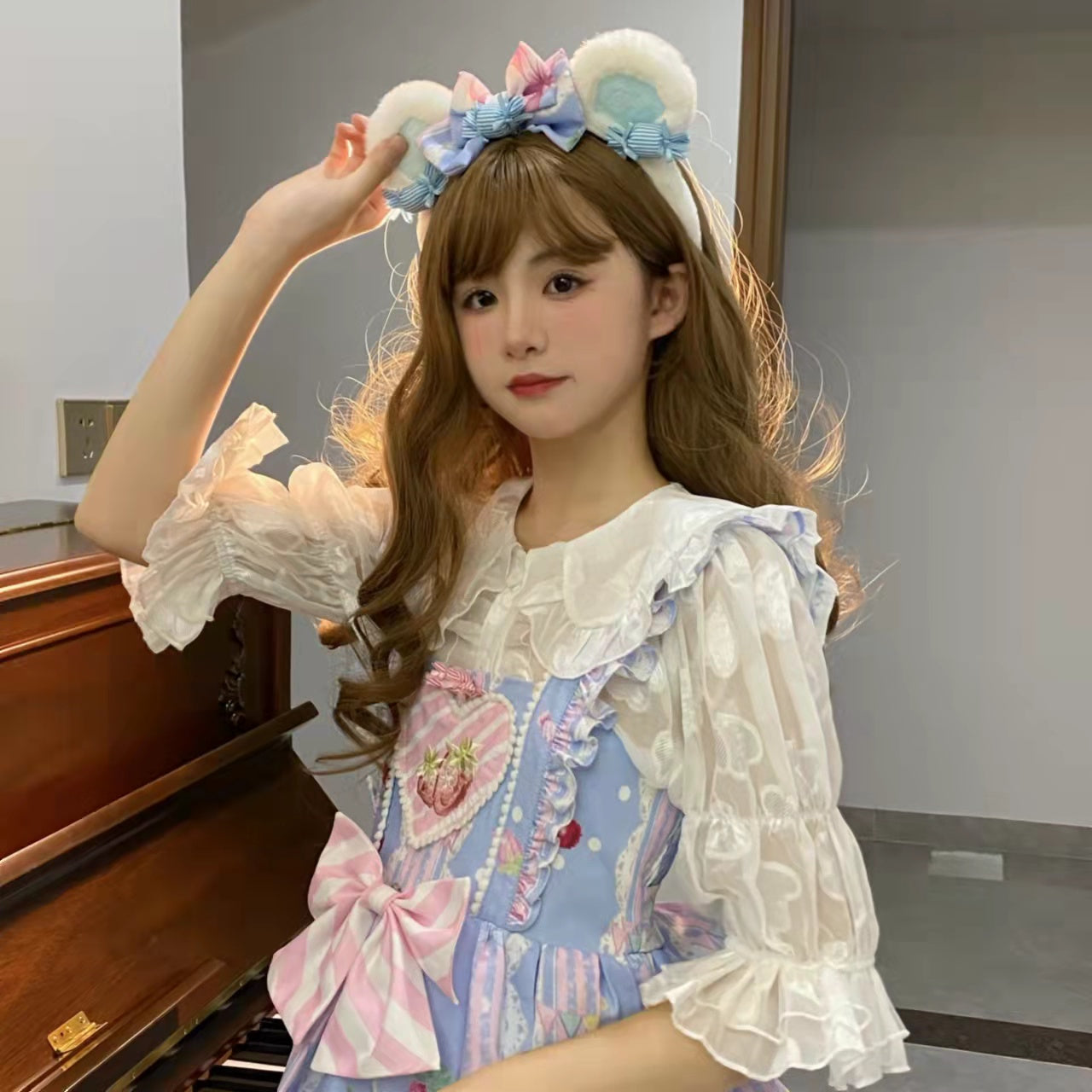 Lolita Blouse With Simple and Elegant Cut