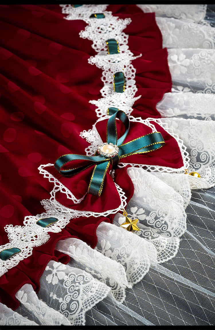 JSK Set♥Ready to Ship♥Leicester Christmas♥Sweet Lolita Dress