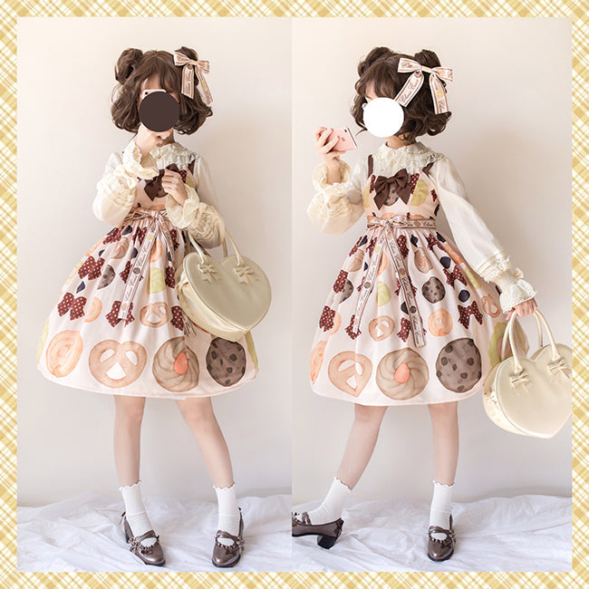 JSK ♥Ready to Ship♥Sweet Cookies♥Kawaii Lolita Dress
