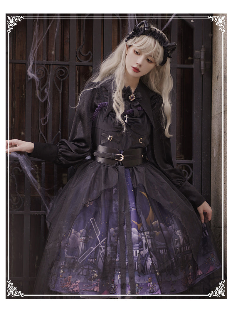 JSK♥Pre-order 3 weeks♥Witchville Halloween♥Gothic Lolita Dress