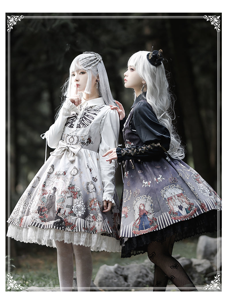 OP♥Pre-order 4 weeks♥Black Fairytale♥Gothic Lolita Dress