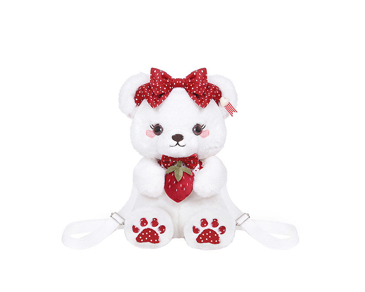 To Alice P605 Strawberry Bear Purse Multi-color Available