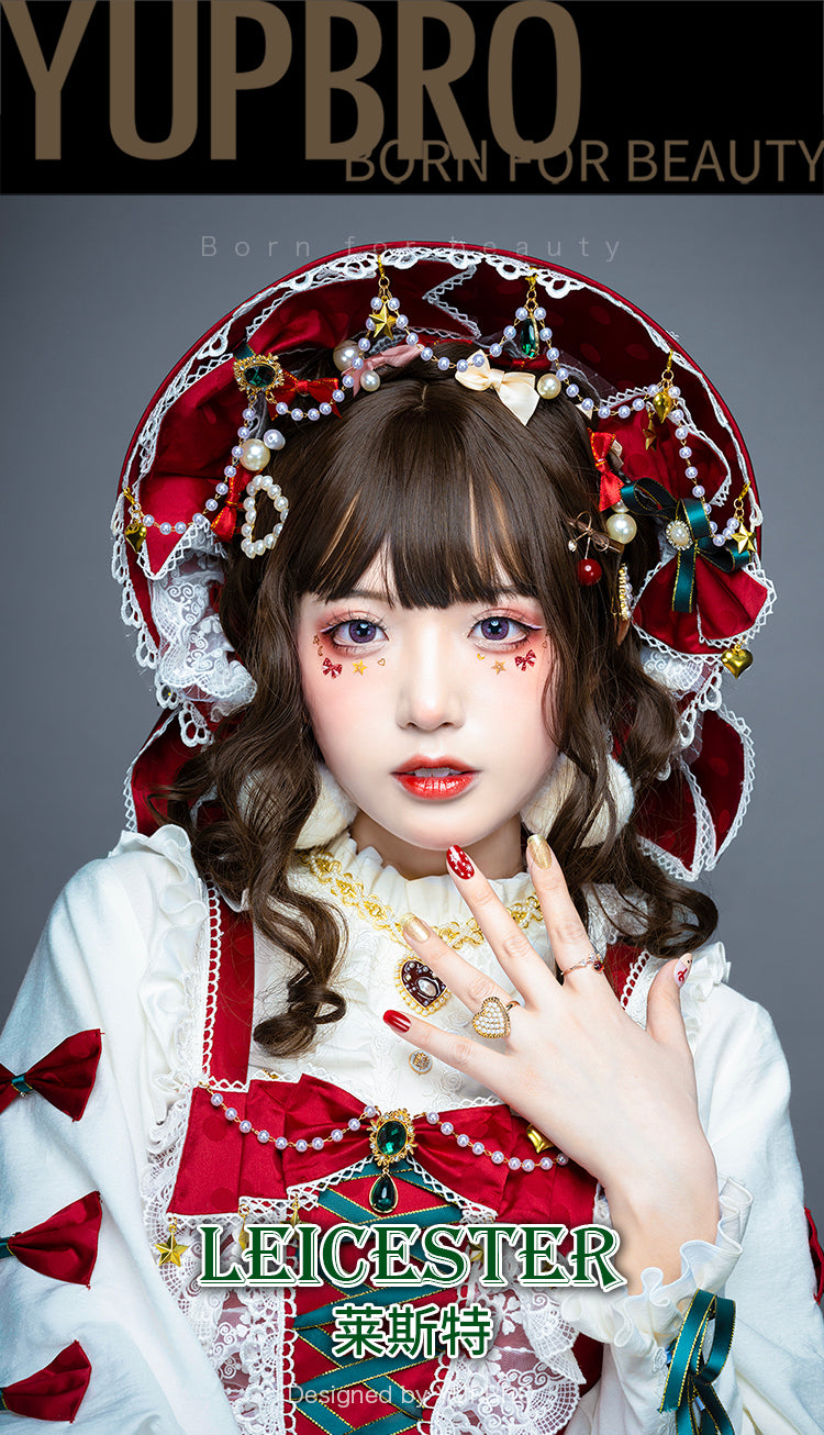 JSK Set♥Ready to Ship♥Leicester Christmas♥Sweet Lolita Dress